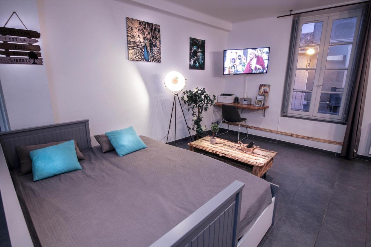 Appartement Calme Et Spacieux, Cite Et Ville A Pied, Wifi, 2 Chambres, 3 Lits Carcassonne Eksteriør billede