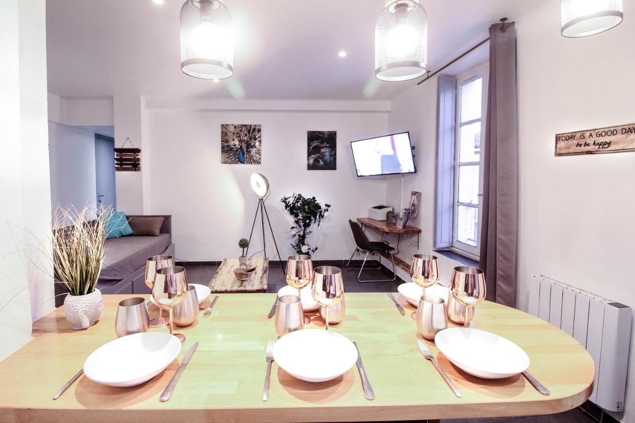 Appartement Calme Et Spacieux, Cite Et Ville A Pied, Wifi, 2 Chambres, 3 Lits Carcassonne Eksteriør billede